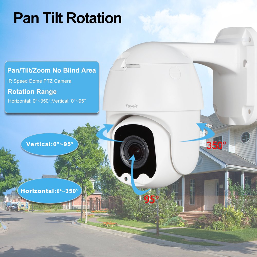 CCTV Factory Cheap AHD 5MP PTZ Camera 5X Zoom CVI TVI CVBS 4-IN-1 Analog 1080P BNC Coaxial RS485 2MP IR Dome Security Camera