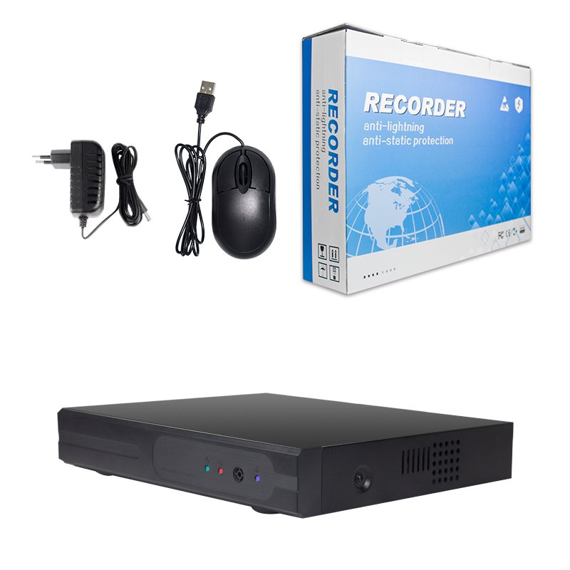 8CH Real 1080P Hybrid DVR 5 in 1 Analog Video Recorder CCTV Camera with DVRs