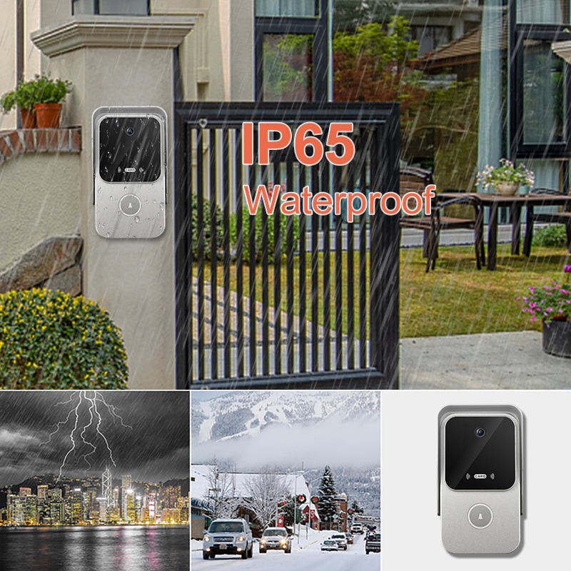 2-Wire Night Vision Smart video intercom 7 Inch Screen Home Video Intercom For Villa