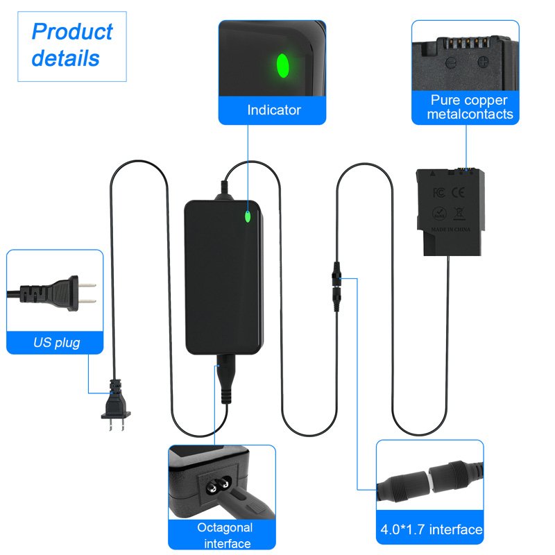 Fake Battery EP-5A EN-EL14 For Nikon Camera External Power Adapter