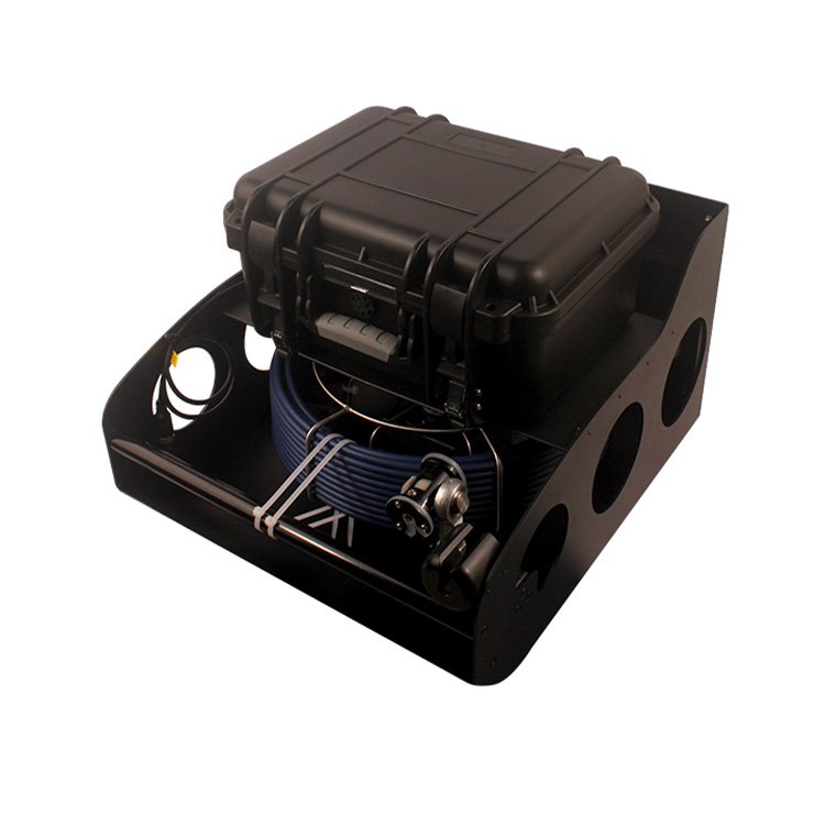 2024 New Design HD Color Self Leveling Sewer Camera Head Fiberglass Push Wire Industrial Drainage Inspection Camera