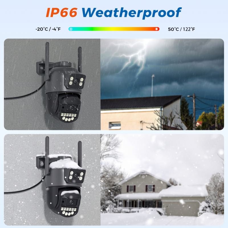 Surveillance Long Camera Mounted Solar Indoor Outdoor Wlan Energy High Speaker Cameras Without Wifi Motion Sensor Analog Rotary