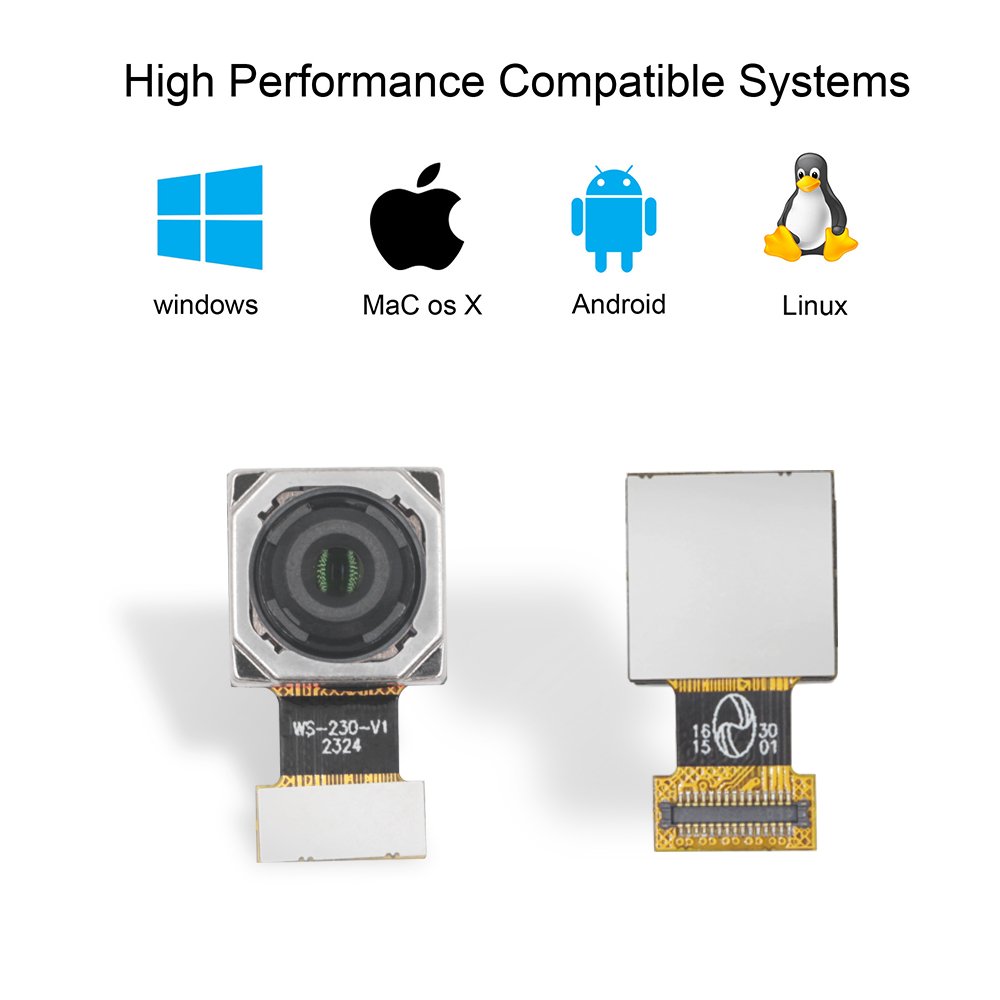 OEM 21MP IMX230 AF Image Sensor Mini Mipi Interface 4K Smartphone Security Camera Module Mobile Phone