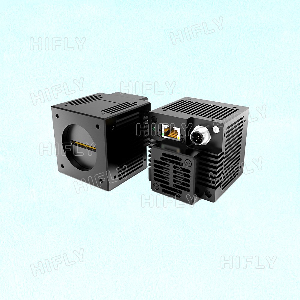 Machine Vision Global Shutter Color CMOS Large Sensor Cameras 27.5KHz 4K Line Scan GigE Industrial Camera