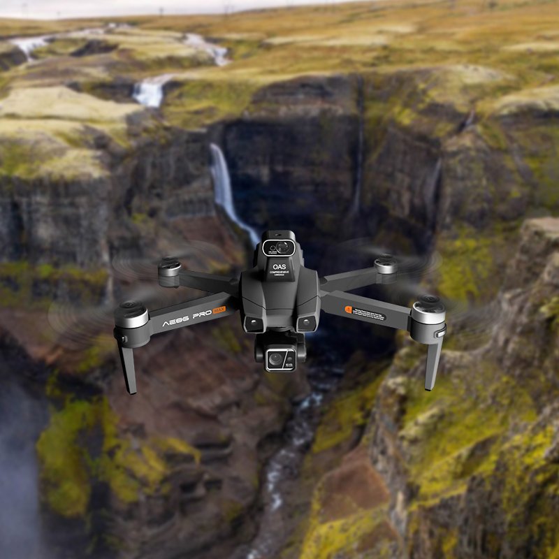 R/C Quadcopter Ae86 Pro Max Beginner'S Cheap Camera Drone Mini Fly Uav-Drone Camera Quadcopter