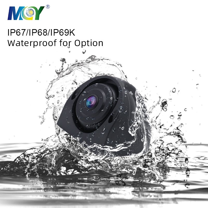 MSV1A AHD 1080P Analog 180 Degree Fisheye Rear View Reverse Backup CCTV Security Bus Truck Side View Camera