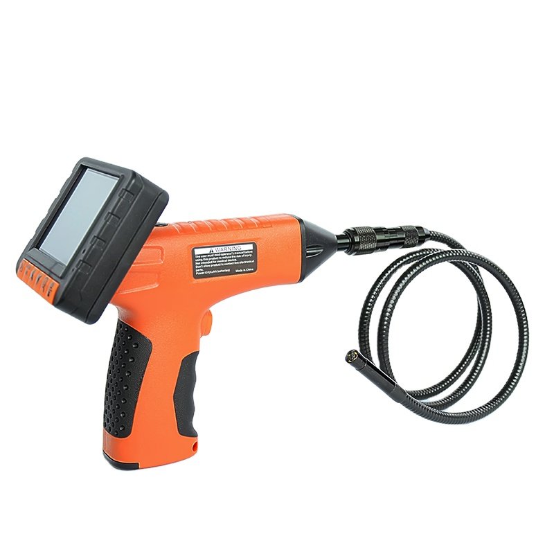 Analog Camera New Model Digital Borescope 5m 8MM Industrial Endoscope HD LCD Video Inspection Camera