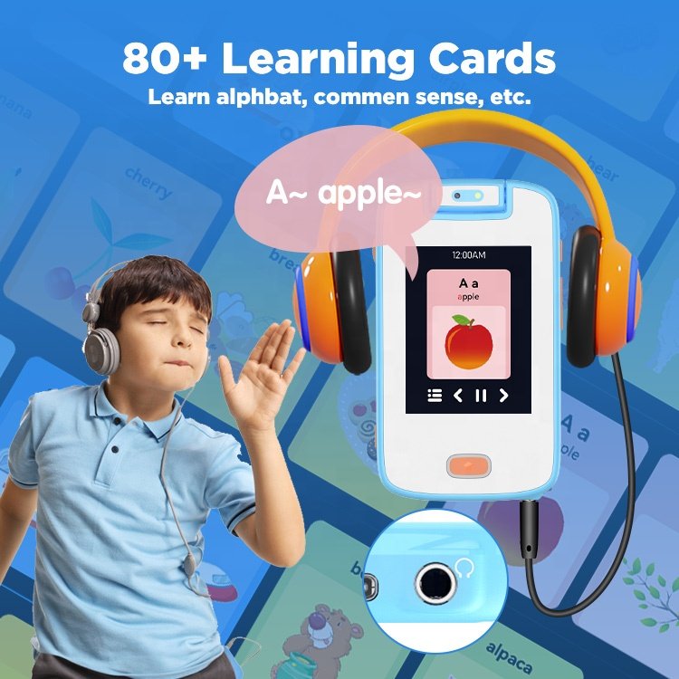CTP13A New Product Explosion Mini Baby Kids Smart Phone Toy Kid with Camera Video Learning Card for Children