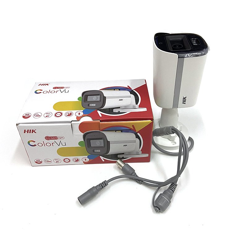 Built-in Mic 3K Full Color Night Vision Mini Bullet Camera with Audio DS-2CE10KF0T-PFS DS-2CE10KF0T-FS