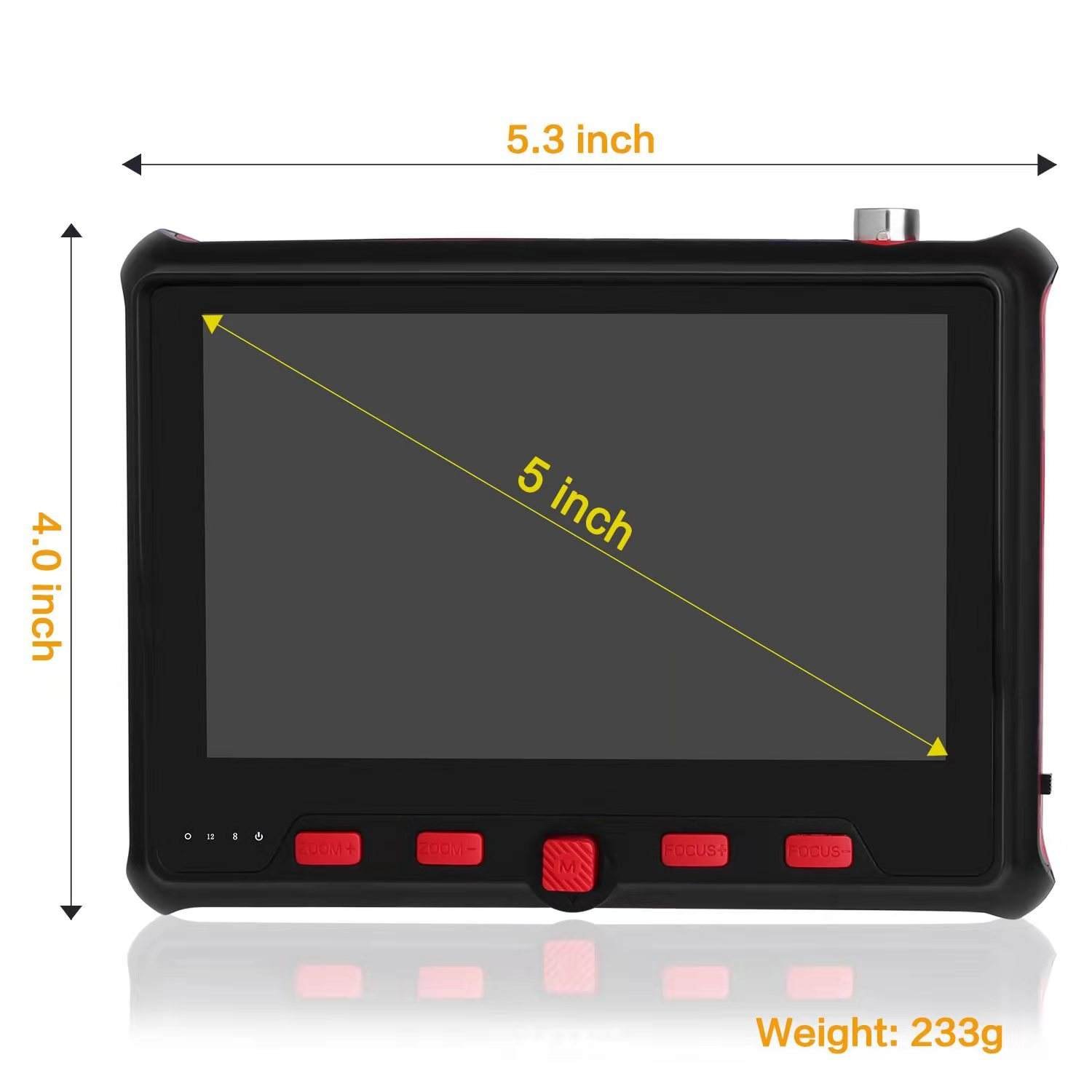 5 Inch 4 In 1 8MP 5MP 4MP Analog Security Cctv Tester Monitor Ptz Control Rs485 Cable Tester 4k Hd Video Camera Cctv Tester