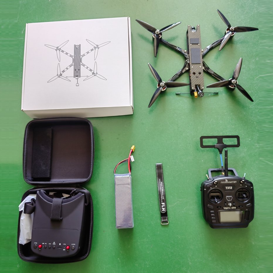 FPV Freestyle Drone 7 inch Racing UAV Professional Long range fpv with analog video transmission quadcopter drone FPV