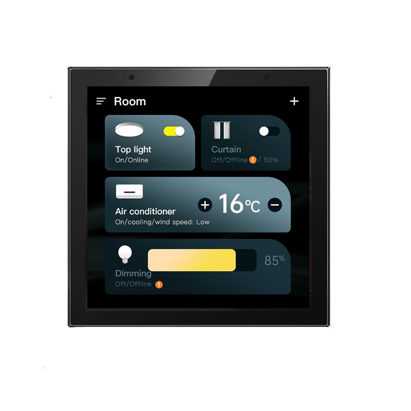 4-Inch Smart Home Control Panel IPS Touch Screen Android WiFi App Zigbee Wireless Protocol Switch home automation
