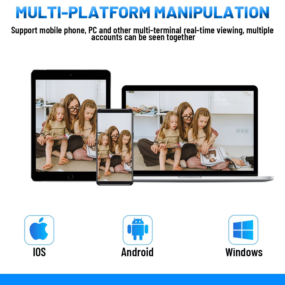WESECUU home security systems video recorder system cameras de seguridad outdoor security camera 8CH XVR Kit