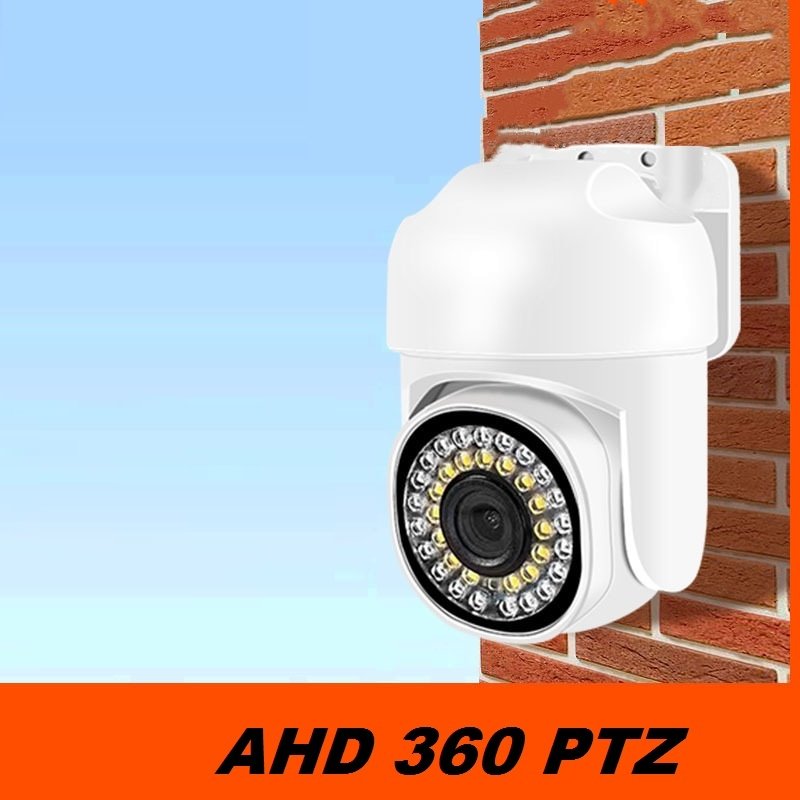 The new PTZ camera is cheap 360 PTZ rotating up and down 3MP analog closed-circuit outdoor TV camera