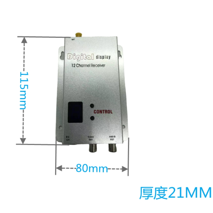Hot sales Mini FPV Video Sender 1.5Ghz 5W VTX Wireless Video Audio Transmitter Receiver 5000mW Long Range Drone Camera RC FPV