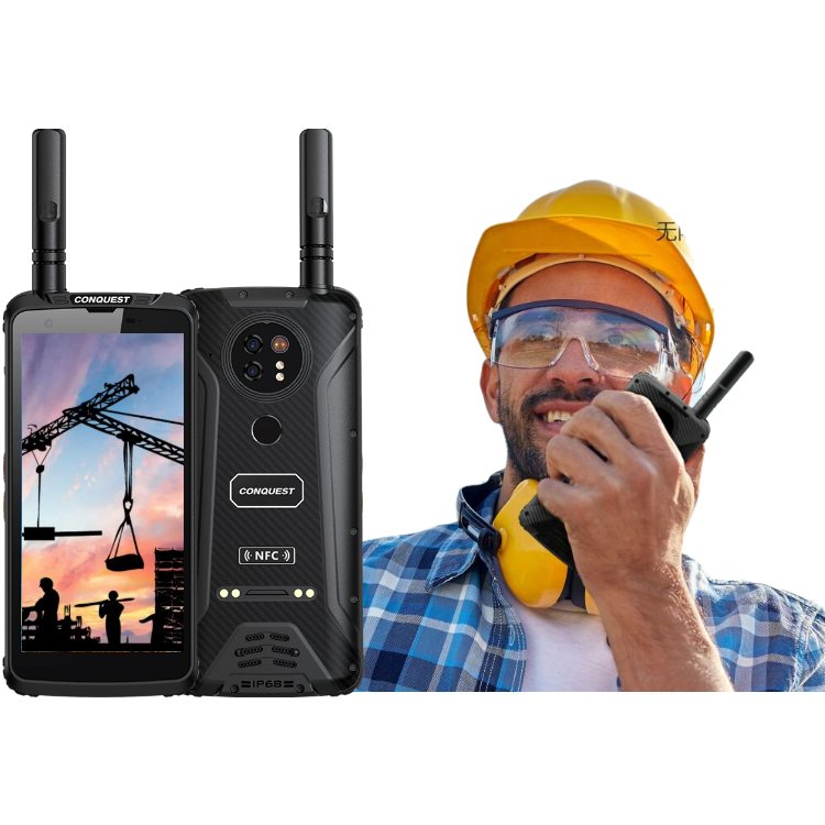 DMR digital-analog intercom rugged phone industrial digital intercom ip68 waterproof mobile phones VHF UHF Poc PTT walkie talkie