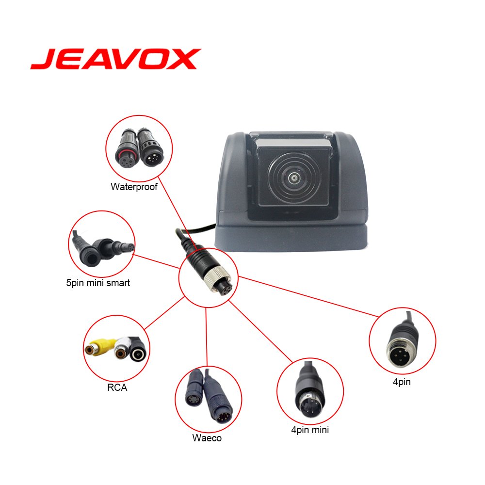 HD 720P SONY CCD Lens 4PIN Female Adjustable Angle WDR Around View Mounting Heavy Duty Vehicle Camera Waterproof Night Vision