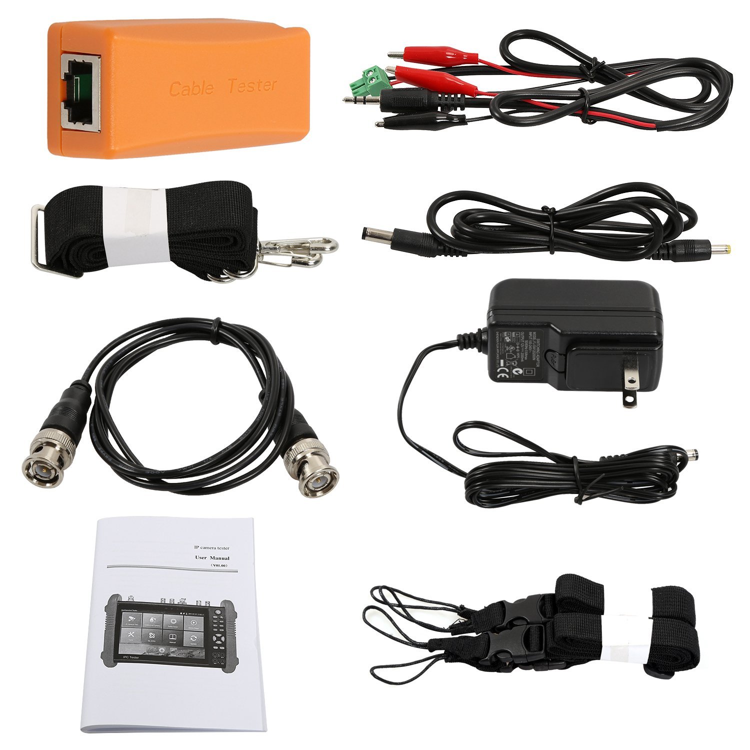 Currently new product H.265/H.264 4K IP+Analog+AHD+CVI+TVI+SDI CCTV Camera Tester with great price