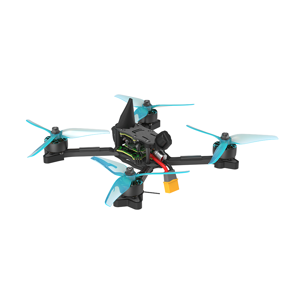 AOS 5R 6S 5inch Racing Analog BNF BLITZ Mini Force 5.8g 600mW With BLITZ Mini F7 E55R Stack Freestyle Quadcopter FPV Drone