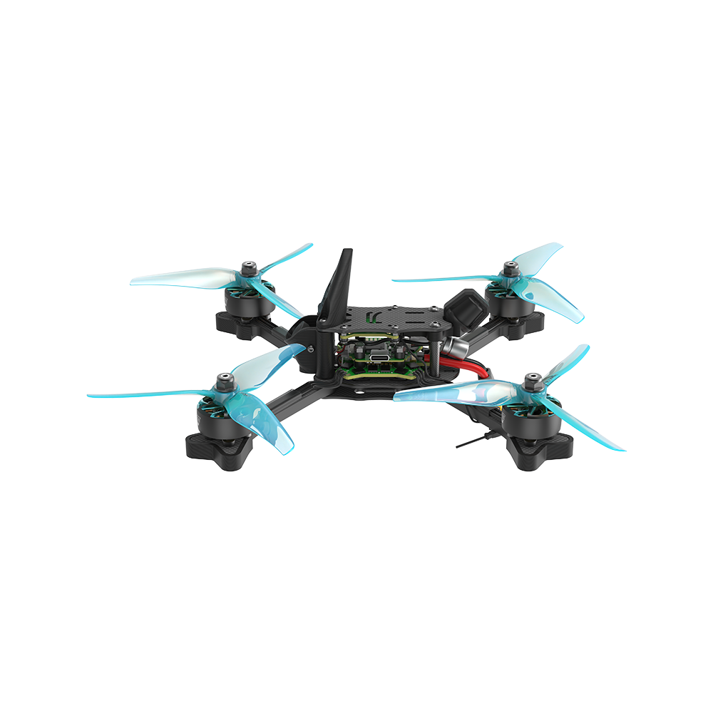 AOS 5R 6S 5inch Racing Analog BNF BLITZ Mini Force 5.8g 600mW With BLITZ Mini F7 E55R Stack Freestyle Quadcopter FPV Drone