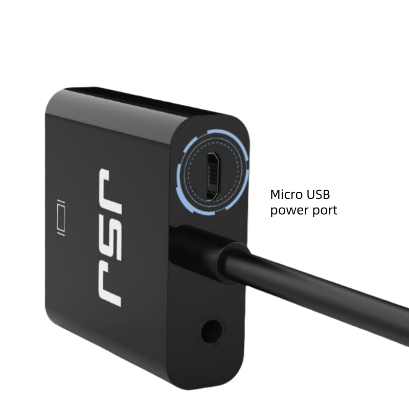 HD MI to VGA Audio Video Converter Cable Digital Analog HD 1080P Converter For DVD PS3 PC Laptop Tablet HD MI To VGA Adapter