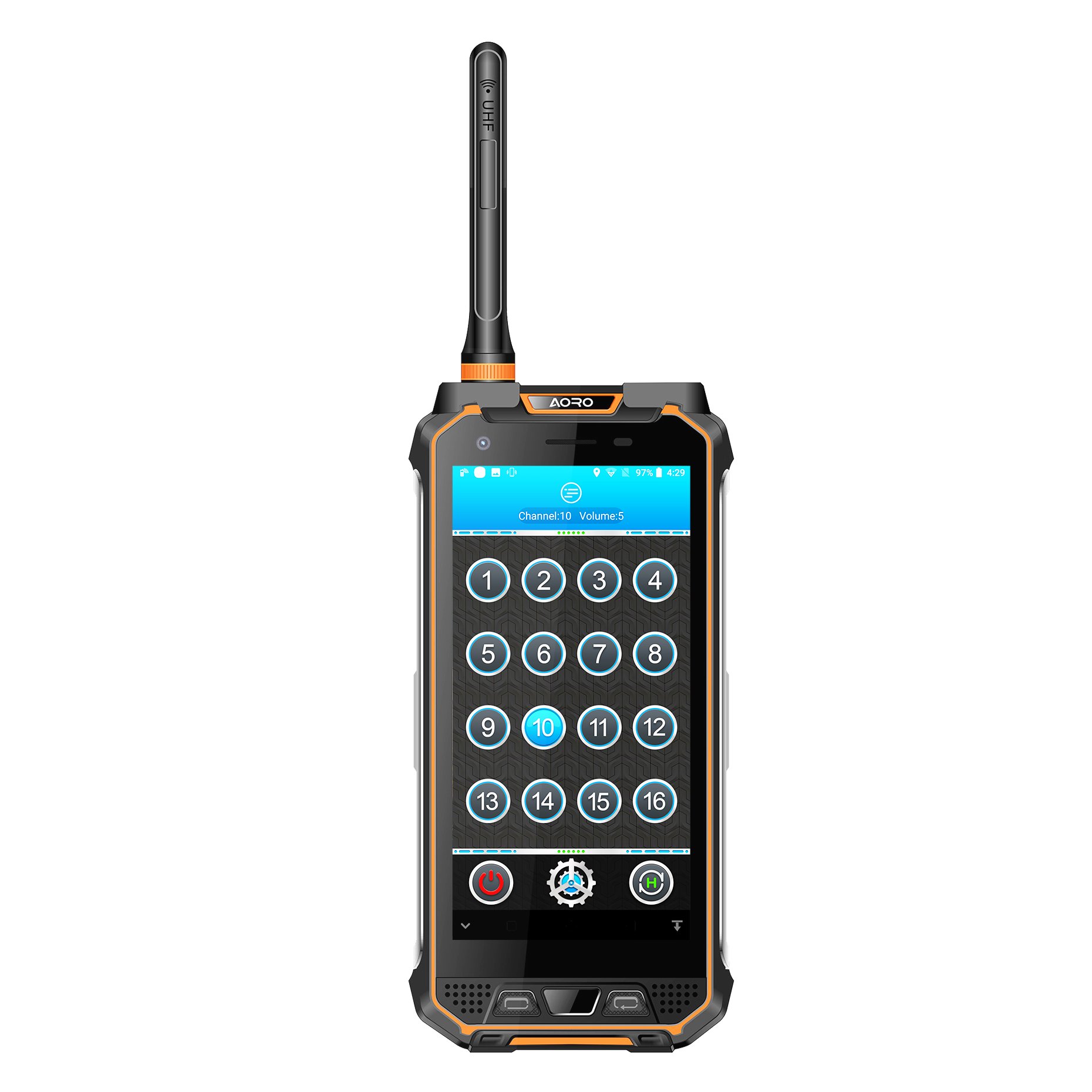 Outdoor Enthusiasts waterproof dust-proof anti-fall dmr walkie talkie rugged mobail phone