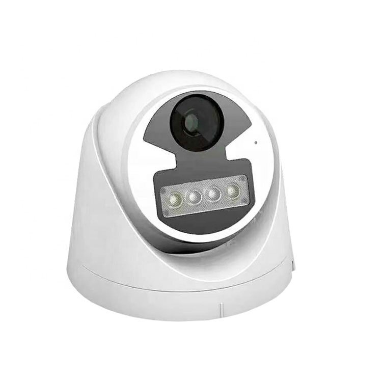 AHD 2MP Night Vision Colorful Security Camera CCTV Outdoor Video Surveillance Camera Analog Waterproof Warm light dome Camera