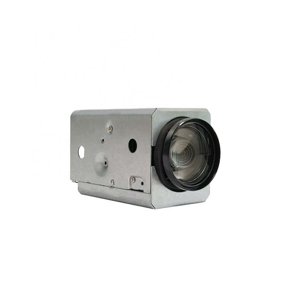 Human detection and auto tracking 5MP 4.5~135mm 30X optical zoom PTZ IP camera module support voice and light alarm