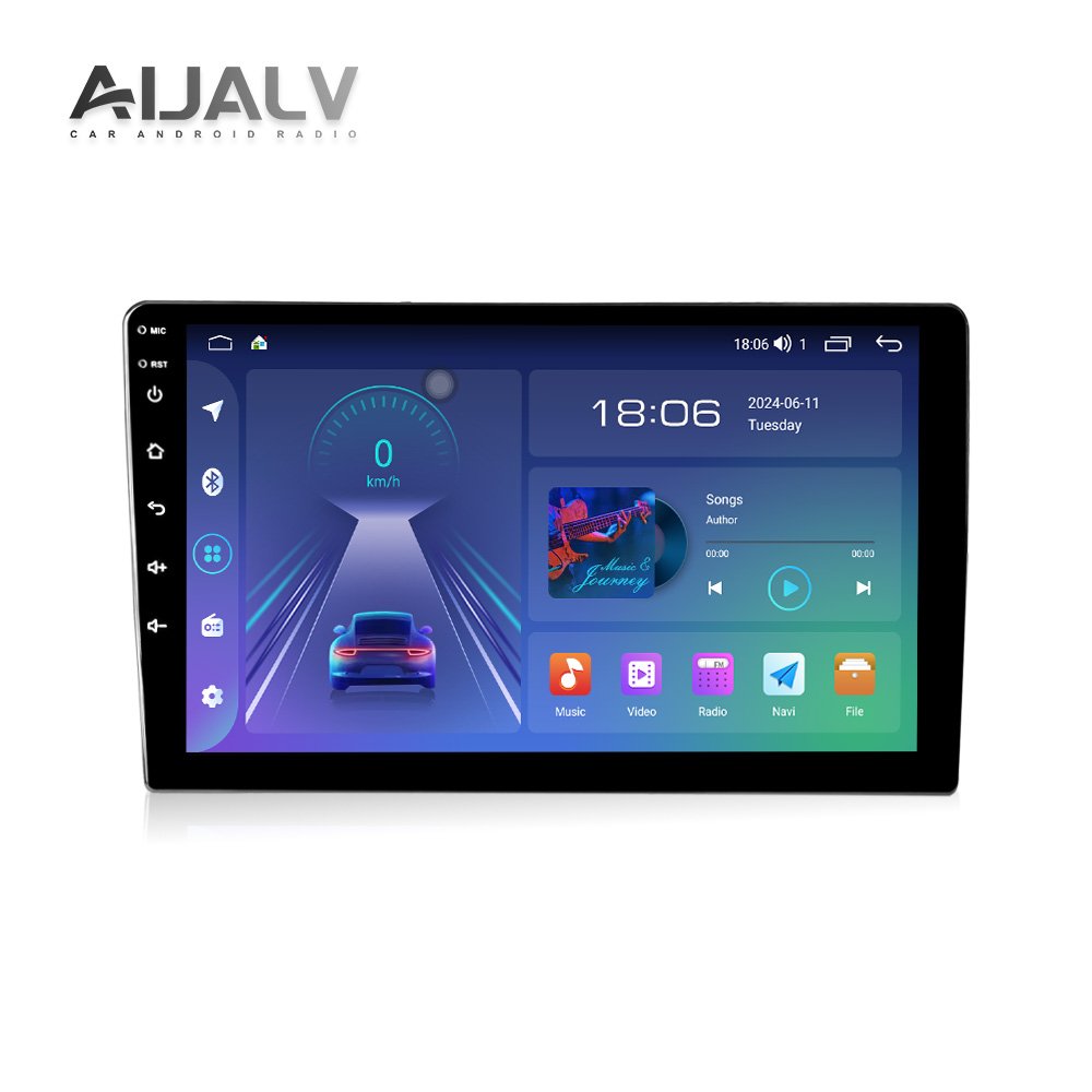 universal auto 9863 Car Dvd computer gps for Support analog HD reverse 360 With high fidelity low noise DSP car android player