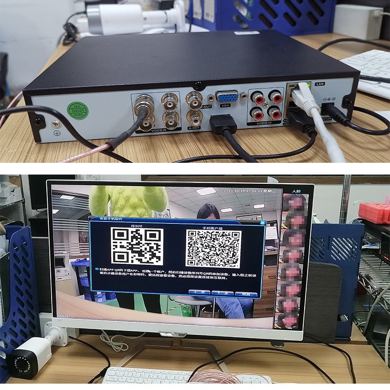 XMEYE DVR CCTV system 4ch 8ch 16ch h.265 recording unit digital video recorder with 1 SATA HDD slot face detection