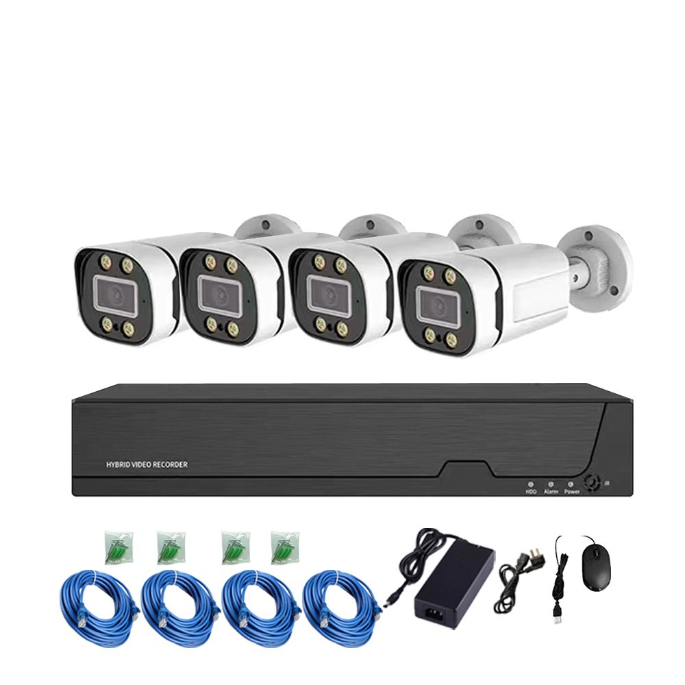 IP Cctv System Outdoor Indoor Camera Analog Monitoring System Home Security Camera System Metal and non-metal