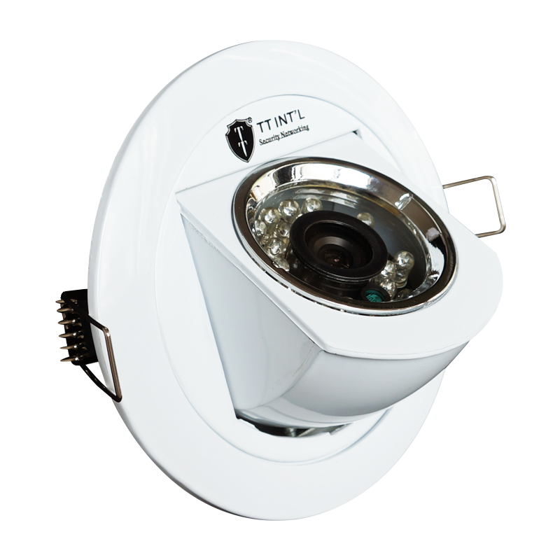 1080P Full HD Analog AHD Ceiling Roof Mount Infrared Night Vision Spot Light Bulb Light Covert Camera