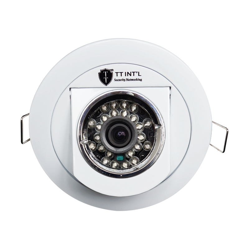 1080P Full HD Analog AHD Ceiling Roof Mount Infrared Night Vision Spot Light Bulb Light Covert Camera