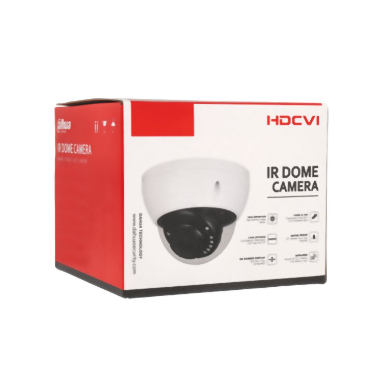 Built-in Mic Dahua 4K Security CCTV Camera HAC-HDBW1801EA-A 40M IR Dome 8MP HDCVI Camera AHD