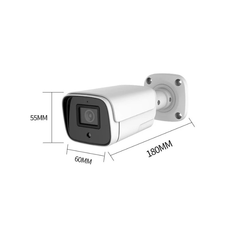 Manufacturer Price! Cctv Hd 2mp 5mp 8mp Security Ahd/tvi/cvi/cvbs Camera Analog 43.6mm Fixed Lens 100ft Ir Metal Camera