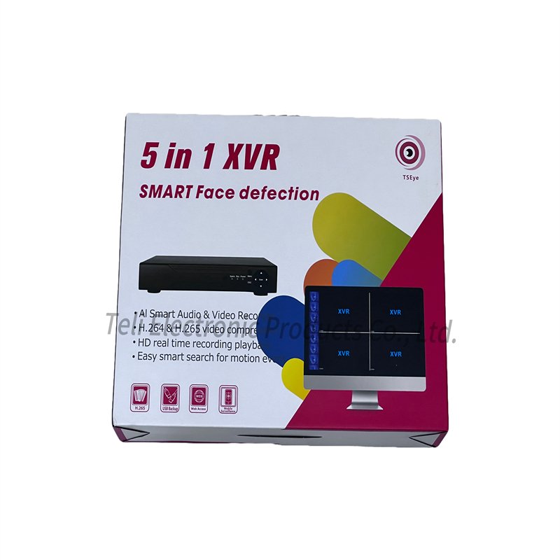 Tseye 16ch XVR Video recorder 1080N Face detection coaxial audio 16-channel playback 5 in 1 analog camera DVR