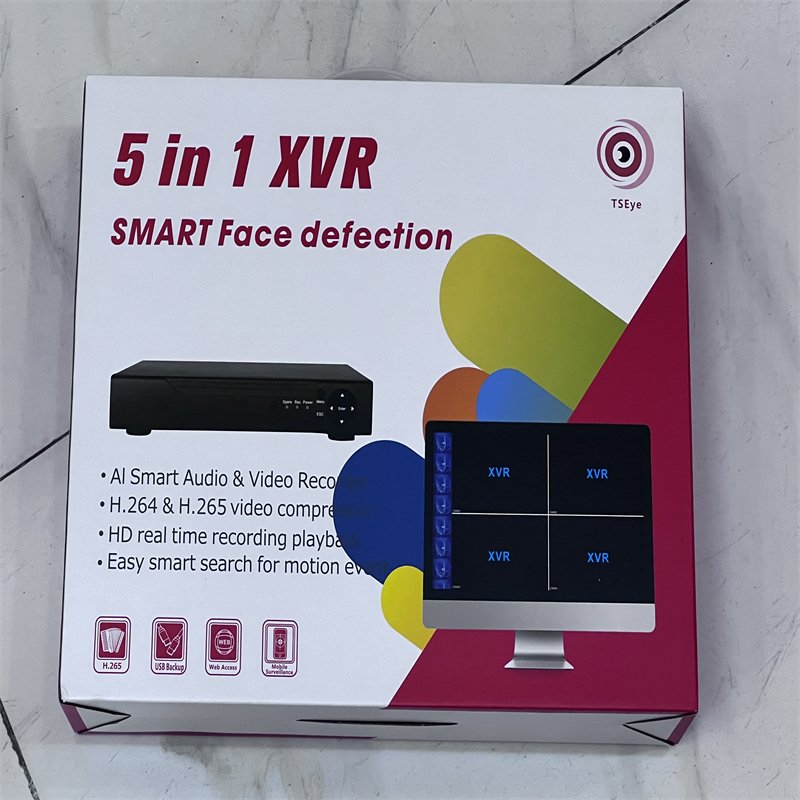 Tseye 16ch XVR Video recorder 1080N Face detection coaxial audio 16-channel playback 5 in 1 analog camera DVR