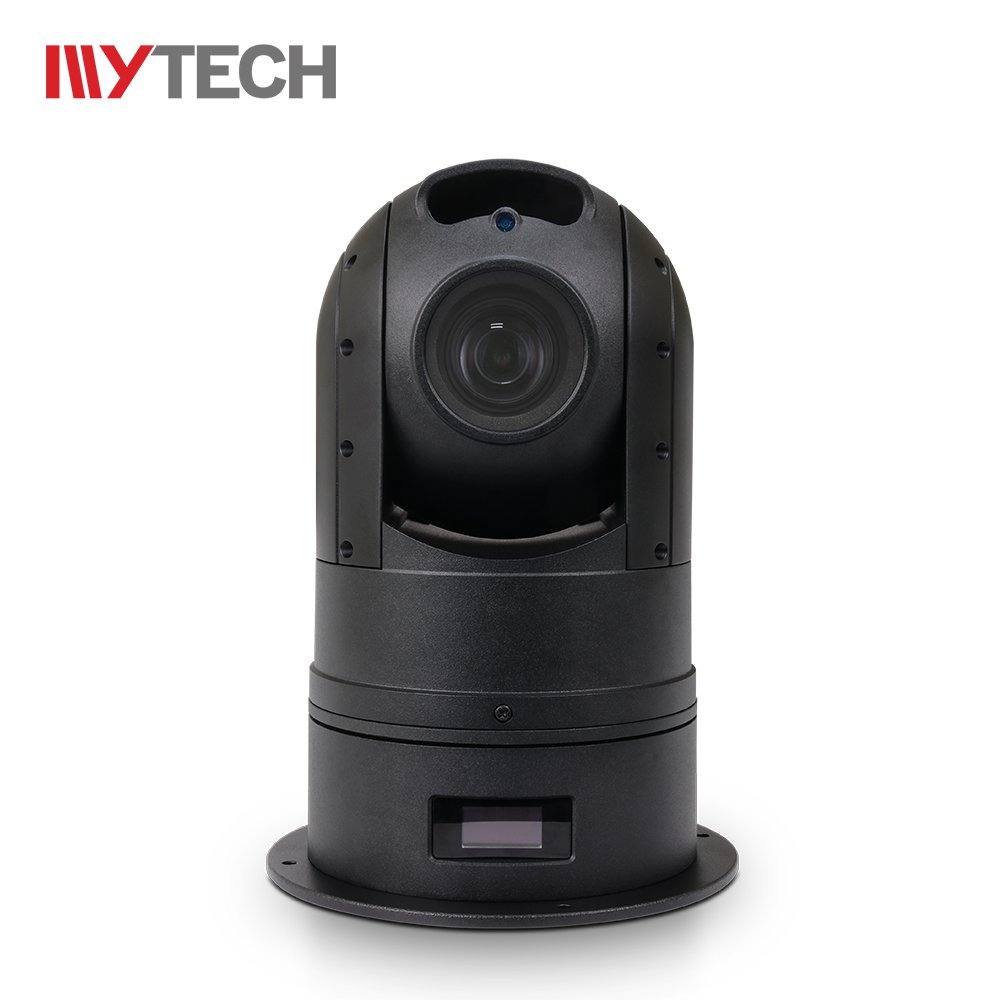 MYTECH New auto tracking vehicle mounted ptz camera 360 Degree Rotating 30x zoom vehicle ptz camera