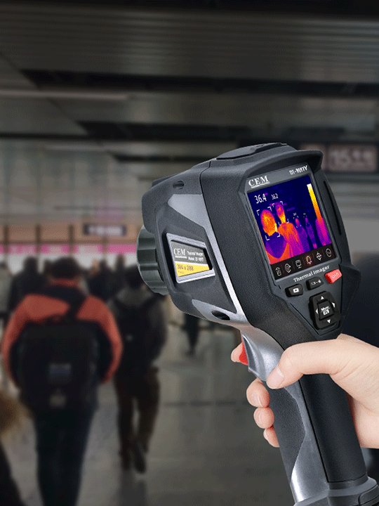 DT-9897Y AI intelligent face recognition temperature screening thermal imager