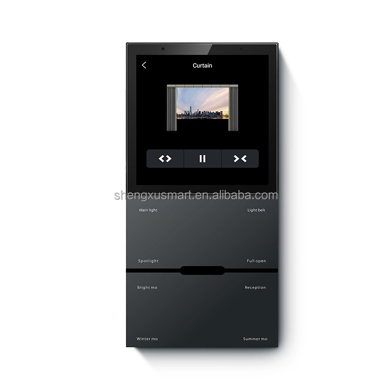 Tuya 4 Inch Smart Home control panel Linux system Zigbee Gateway Control Panel with Wall Mounted Amplifier