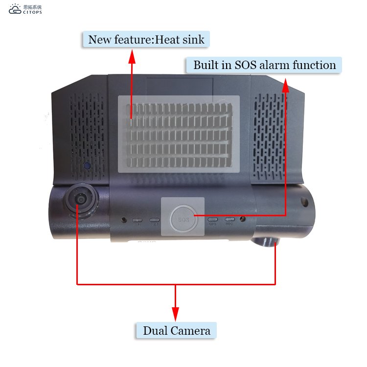 mdvr 4g vehicle truck bus recorder 4ch car dvr camera 256gb TF card mobile dvr for truck bus taxi