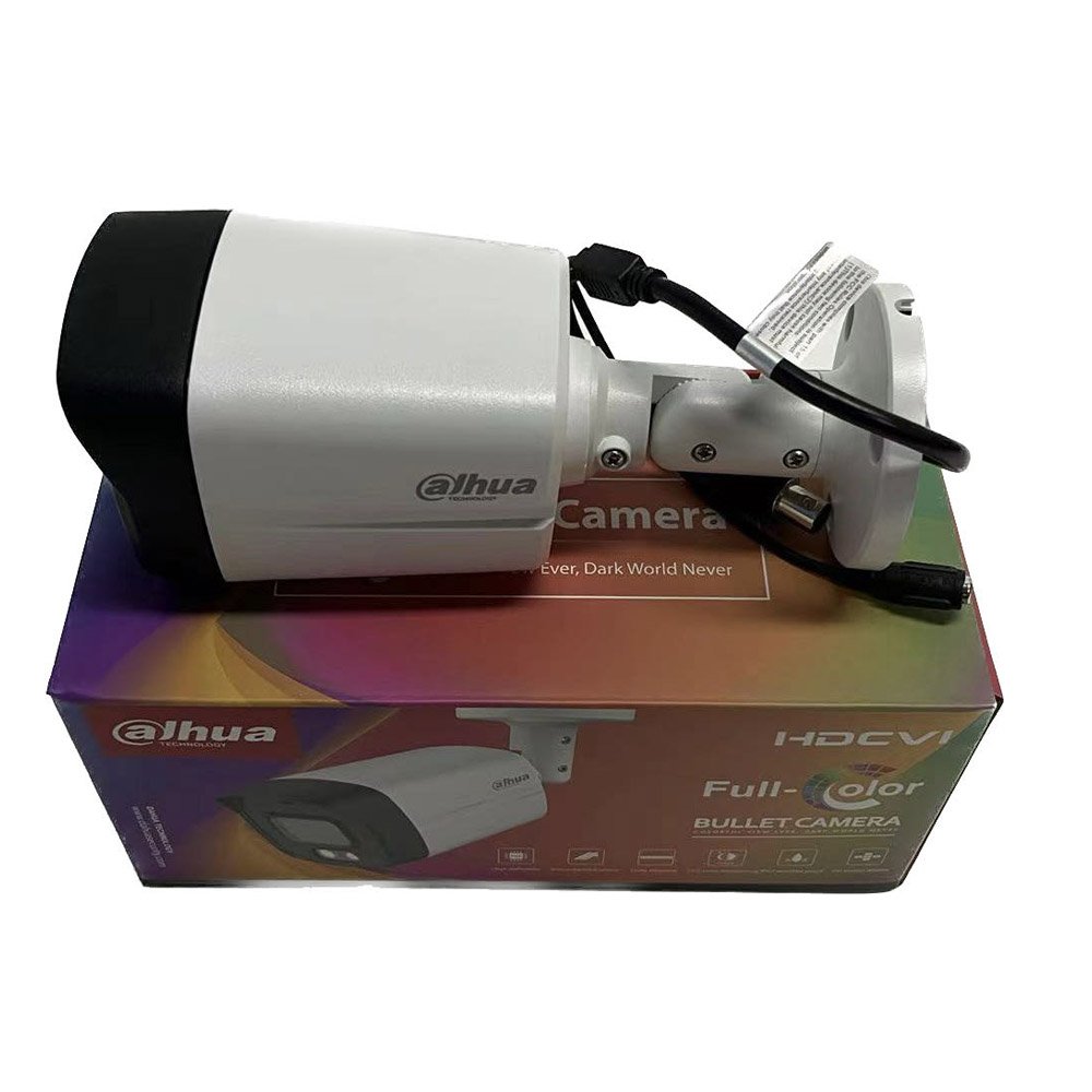 Original Dahua 5MP Full-color HDCVI Bullet Camera HAC-HFW1509TLM-LED DH 5 Megapixels Analog Camera