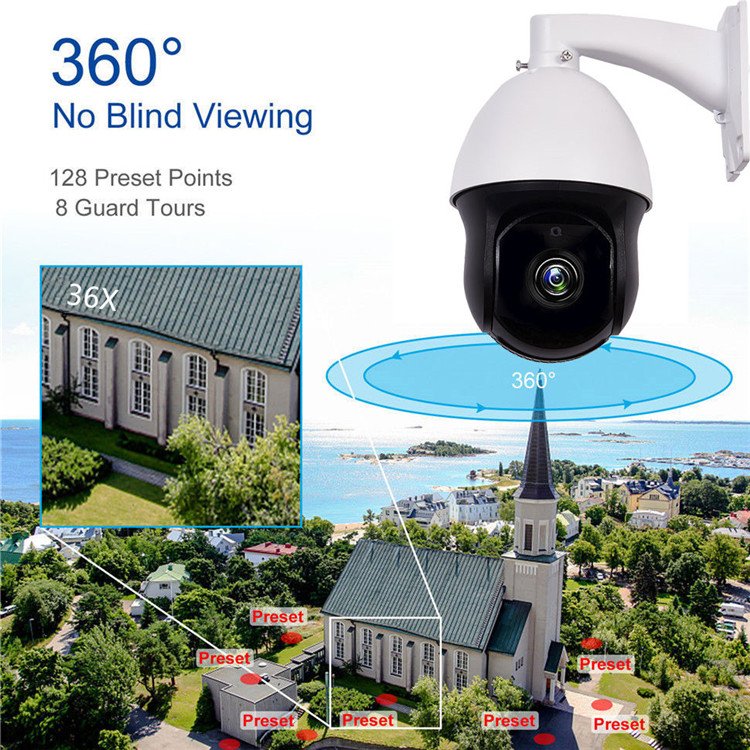 Full HD 36X 30X 5MP 4 INCH AHD CVI TVI CVBS 4 IN 1 Analog with RS485 IR Infrared Laser Outdoor High Speed Dome Camera Ptz