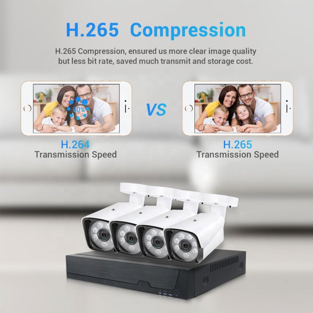 WESECUU cctv ahd kits video recorder security system outdoor ahd security camera cctv system camera analog camera