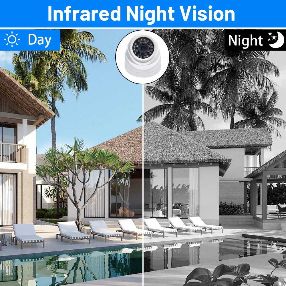 WESECUU 4k 2MP 5MP 8MP 4 8 16 32 Channel Night Vision Home Outdoor Security DVR Analog AHD Cctv System Kit