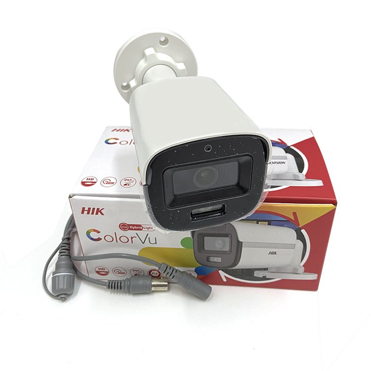 Hik Analog Camera DS-2CE12DF3T-F 2MP ColorVu Fixed Bullet Camera DS-2CE12DF3T-LFS DS-2CE12DF3T-FS