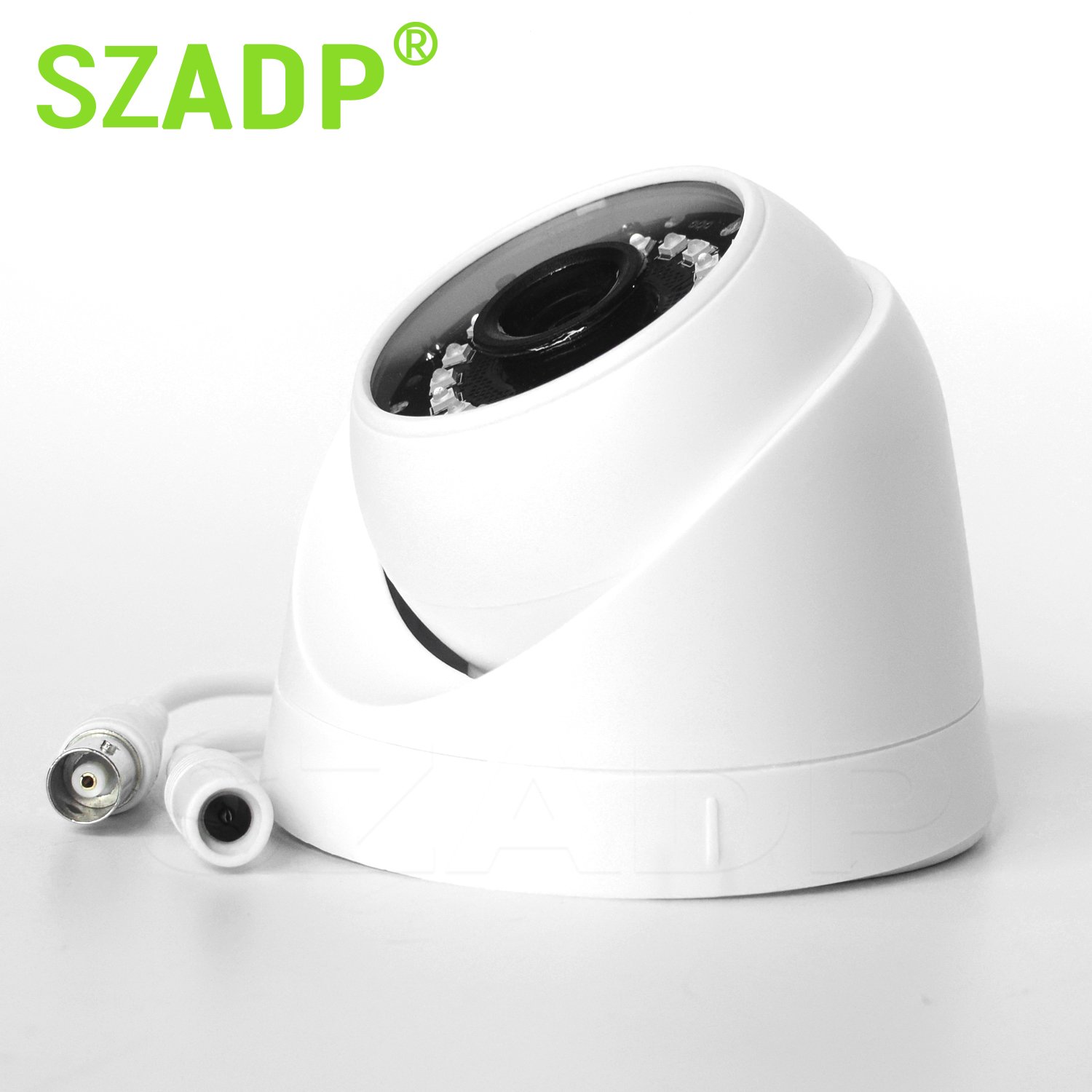 CCTV Analog Camera AHD Full Color CCTV Surveillance Indoor Plastic Dome Security Video Camera Wired Analog Camera 1080P