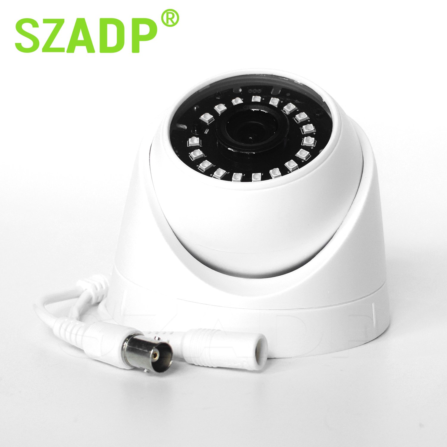CCTV Analog Camera AHD Full Color CCTV Surveillance Indoor Plastic Dome Security Video Camera Wired Analog Camera 1080P