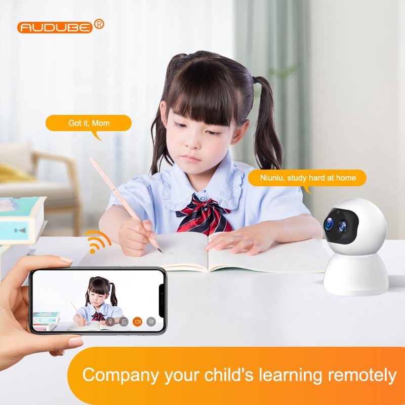 Binocular Shake Head Camera HD Night Vision Smart Wireless Phone Remote Control Network Home Surveillance Camera
