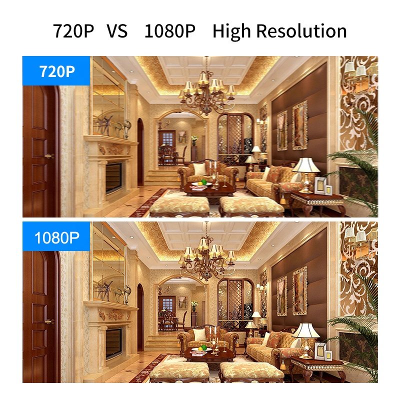 Binocular Shake Head Camera HD Night Vision Smart Wireless Phone Remote Control Network Home Surveillance Camera